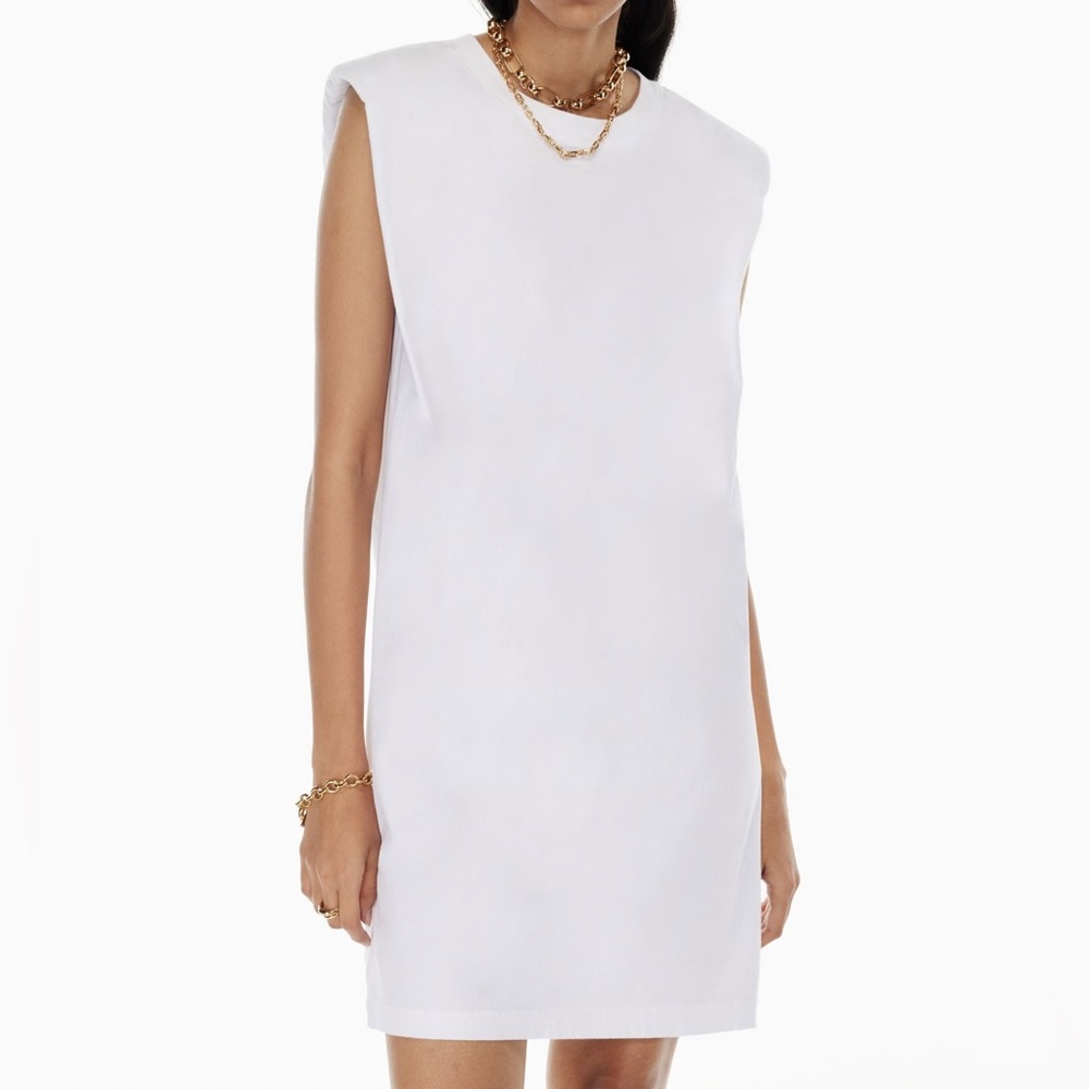 Babaton shoulder pad dress